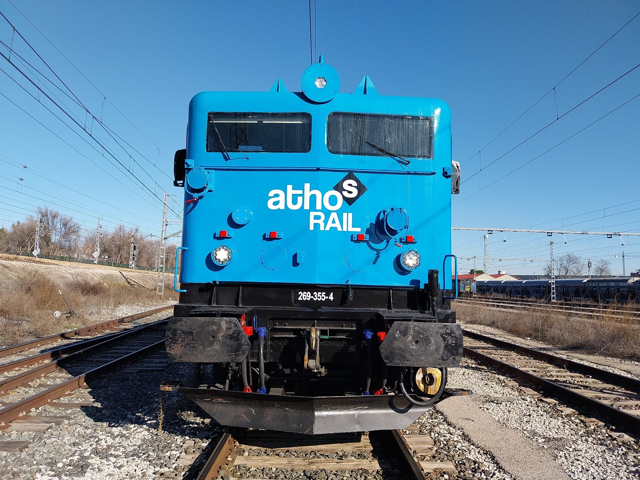 Mantenimiento de locomotora en Villaverde
